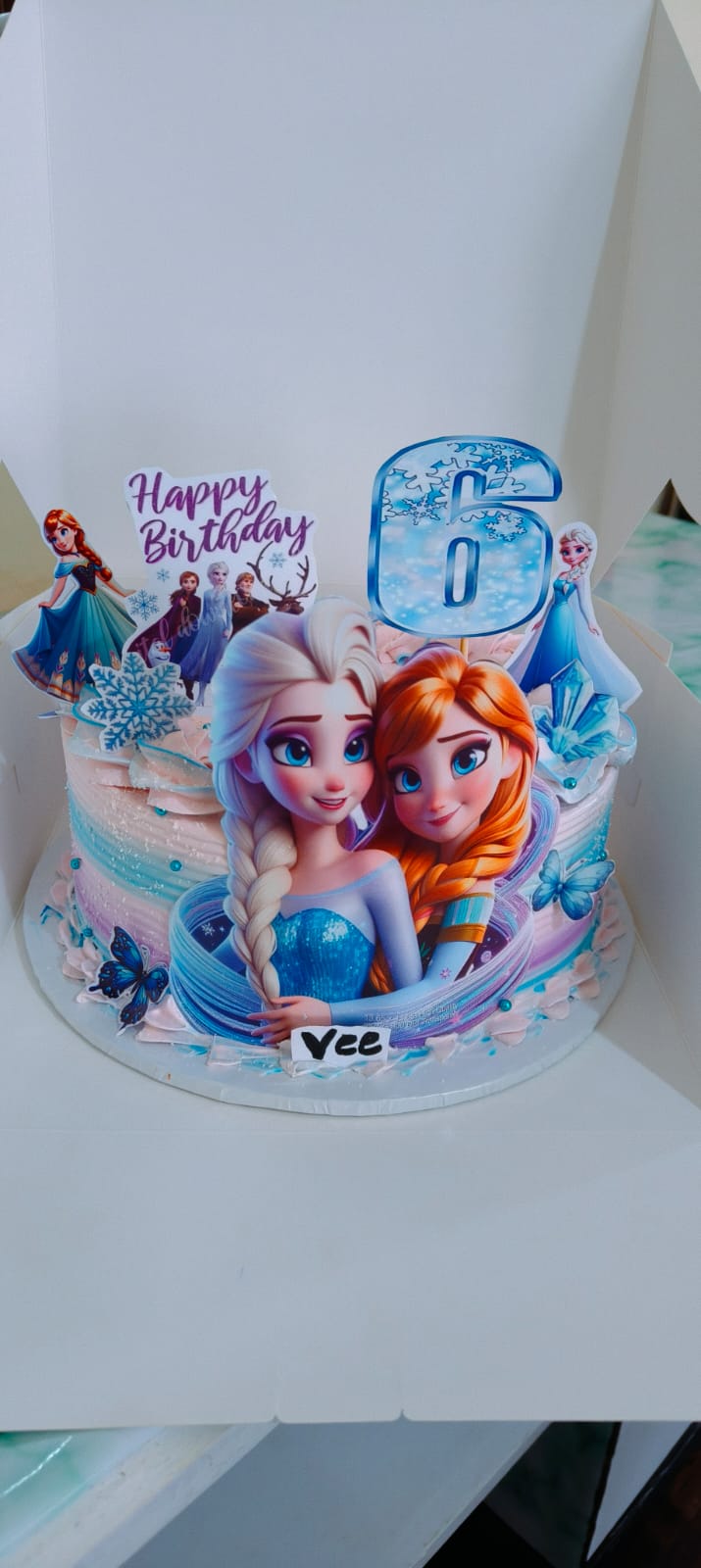 Frozen Birthday Cake
